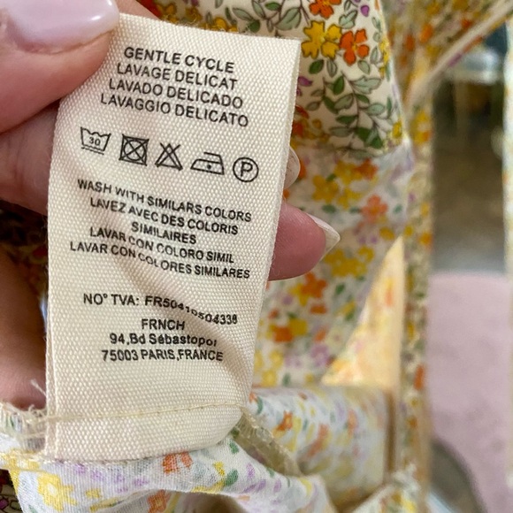 FRNCH Paris dainty floral cut-out jumpsuit - Picture 12 of 12